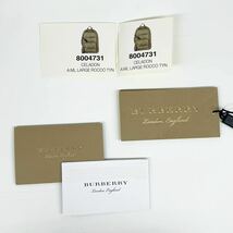 BURBERRY バーバリー アビエーター 8004732 ナイロン バックパック リュックサック セラドン グリーン カーキ 緑 ギャランティ 保存袋 付き_画像8