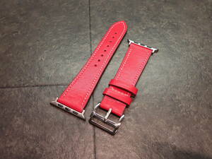 Apple Watch/ Apple watch * leather band strap * rouge *du* cool [ all series correspondence ] note : Hermes is not * free shipping 