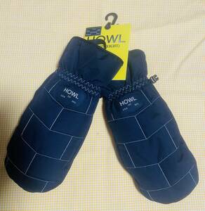 【在庫処分・即決】新品・未使用 HOWL DAILY MITT BLACL Lサイズ暖かく防水通気性OK ハウルミトン ブラック42%OFF激安