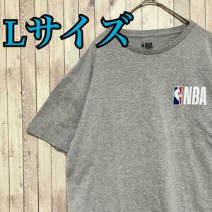 古着　NBA　Tシャツ　size L バスケ　バスケットボール　一点物　アメカジ　スポーツMIX 夏服　春服　秋服 トップス ロゴ　ワンポイント