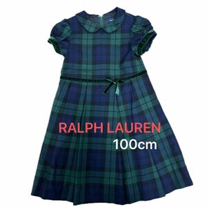 RALPH LAUREN ラルフローレン ワンピース フォーマル 美品 100cm 日本製