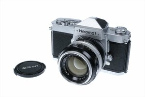 ニコン NIKON NIKOMAT N + NIKKOR-S AUTO 1:1.4 50mm LENS レンズ ニコマット ニコマート 一眼レフ フィルムカメラ 3010bz
