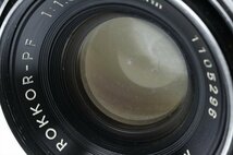 ミノルタ minolta V3 ＋ROKKOR-PF 1:1.8 45mm LENS レンズ レンジファインダー フィルムカメラ 3014bz_画像3
