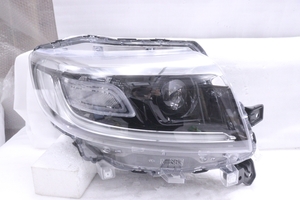 42-541★LED MK53S スペーシアカスタム★右ヘッドライト ICHIKOH 1960 ユニット ブラック ジャンク品 純正★スズキ (RO)