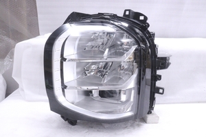 42-763★美品★LED GN0W アウトランダーPHEV★左ヘッドライト STANLEY W5237 打刻:4 ASSY メッキ 純正★三菱 (UK)