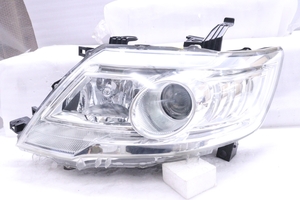 42-903★後期 HID C25 セレナ★左ヘッドライト KOITO 100-24921 ユニット メッキ 純正★日産 (KK)