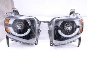 42-1419★極上品 LED JJ1 N-VAN★左右ヘッドライト KOITO 100-6228M 打刻:4 ブラック 純正★ホンダ (YM)