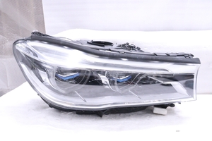 42-1983★前期 LED G11 BMW 7シリーズ★右ヘッドライト レーザー 7483252-01 ブラック 純正★BMW (UK)