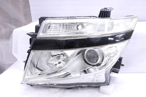 42-951★前期 AFS付 HID E52 エルグランド★左ヘッドライト KOITO 100-23009 打刻:S2 ユニット 純正★日産 (DM)