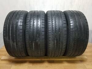 【2020年製】7分山程度 YOKOHAMA ADVAN Sport V105 225/45R18 95Y 中古サマータイヤ 4本セット ヨコハマ アドバン スポーツ 225 45 18 夏