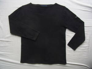 SAINT JAMES St. James bus k shirt size XS MADE IN FRANCE black 