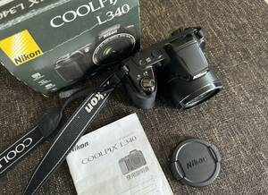 １円～ Nikon COOLPIX L340 デジタルカメラ　黒