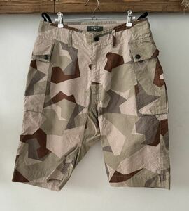 Griffin グリフィン USMCカーゴパンツ SWEDISH CAMO ショートパンツ 迷彩