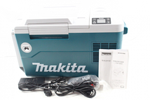 【ト静】 ★ makita マキタ 充電式 保冷温庫 CW180D 20L 通電のみ確認 本体 他 付属品有 詳細画像参照 取扱説明書付 中古 GA498GCG93_画像1