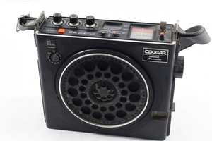 【ト静】 ★ National Panasonic ナショナル パナソニック COUGAR RF-888 3-BAND ラジオ 昭和レトロ 動作未確認 中古現状品 GA512GCG11