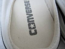 CONVERSE ALL STAR S MULE SLIP OX（コンバース オールスターS ミュール スリップ オックス）(5CL645)　　白/黒　　22㎝ US3　　ok2401D_画像6