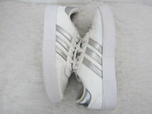 adidas COURT BOLD W（アディダス コートボールド ウィメンズ）（GZ2696）　白銀　　wm25㎝ US8　　2021年製　　レディース　ok2402A_画像3