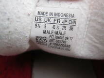 adidas GRAND PRIX（アディダス グランプリ）（G62743）　赤/白　スエード　27.5㎝ US9.5　2012年製　ok2402A_画像7