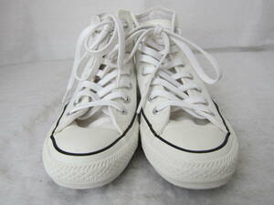 CONVERSE ALL STAR 100 COLORS HI（コンバース オールスター 100 カラーズ ハイ）　(1CK558)　　白×黒ライン　　24㎝ US5　　ok2402B