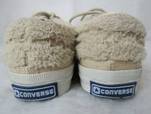 CONVERSE SKIDGRIP FREECE（コンバース スキッドグリップ フリース）　(1CK415)　ベージュ ふわふわ　　23.5㎝ US4.5　　ok2402B_画像4