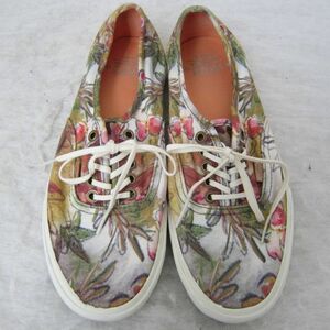 VANS AUTHENTIC（バンズ オーセンティック）（TB6Q）　草花絵画柄　　US9.5　約27㎝　　ok2312D