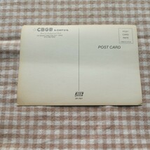CBGB&OMFUG☆ポストカード_画像2