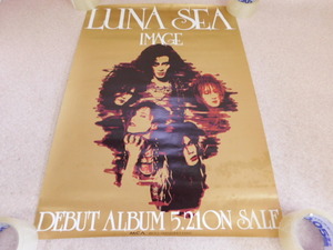 2009△ポスター LUNE SEA ルナシー IMAGE デビューアルバム 広告 告知 販促