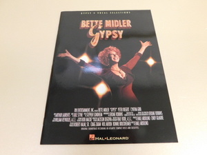 2187△楽譜 ベット・ミドラー BETTE MIDLER GYPSY