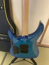 G-life guitars DSG-Classic Royal Blue ジーライフ　エレキギター　ディンキータイプ　コンディション良好　ケース付き_画像6