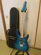 G-life guitars DSG-Classic Royal Blue ジーライフ　エレキギター　ディンキータイプ　コンディション良好　ケース付き_画像1