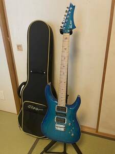 G-life guitars DSG-Classic Royal Blue ジーライフ　エレキギター　ディンキータイプ　コンディション良好　ケース付き