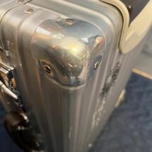 RIMOWA リモワ クラシックフライト 希少二輪スーツケース 35L機内持ち込み可サイズ_画像10