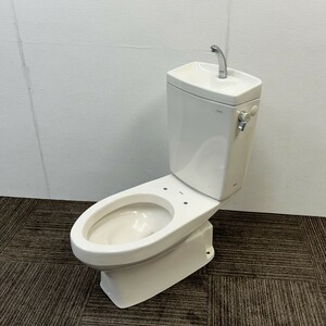 【美品】TOTO☆トイレ便器(床下排水)☆洋式便器「C791B」とタンク「S791B」のセット☆#SC1(パステルアイボリー)☆直接引き取り可