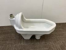 【中古】TOTO☆和式トイレ便器(床下排水)☆ロータンク便器☆ホワイト☆直接引き取り可_画像1