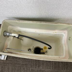 【中古】TOTO 洋式トイレ便器・ロータンク/タンクのみ(蓋なし)☆「S721B」☆#SF4(ハーベストグリーン)☆直接引き取り可の画像4