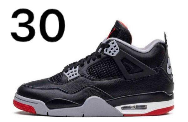 Nike Air Jordan 4 Retro Bred Reimagined 30cm