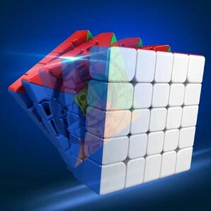 ルービックキューブ MEILONG 5×5Mスピードキューブ立体パズル磁石搭載ステッカーレス 知育玩具 脳トレ 回しやすい マジックキューブの画像3