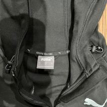 【中古・美品】PUMA(プーマ) サイズL ブラック セットアップ 上下_画像4