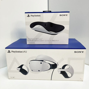 【未使用品】SONY/ソニー PS5 VR2 + VR2スタンドセット PlayStation(R)VR2 + PS VR2 コントローラー充電スタンド CFIJ-17000 CFI-ZSS1