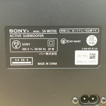 【未使用】ソニー/SONY 3.1chサウンドバー HT-G700 ワイヤレスサブウーファー スピーカー Bluetooth ホームシアター HDMI_画像6