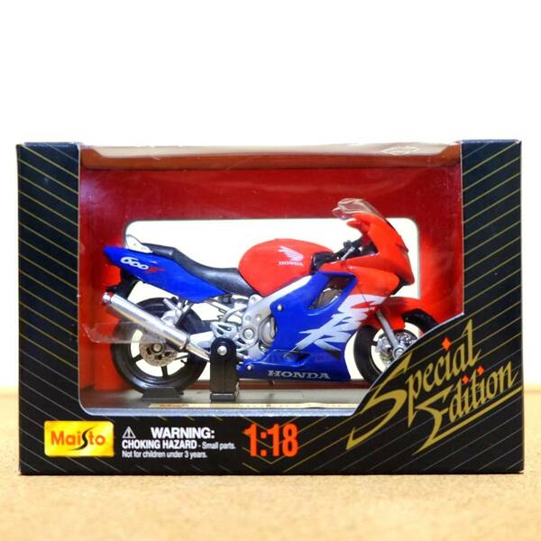 【Maisto】HONDA CBR 600F Red Blue 1:18