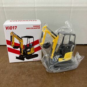 RK937) ヤンマー Vi017 1/34 ショベルカー ミニカー ミニチュア ユンボ YANMAR MINI EXCAVATOR 