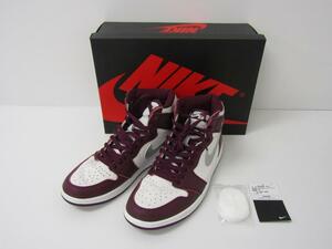 NIKE ナイキ AIR JORDAN 1 RETRO HIGH OG 555088-611 BORDEAUX 28.0cm スニーカー 靴 メンズ ◆SH7055