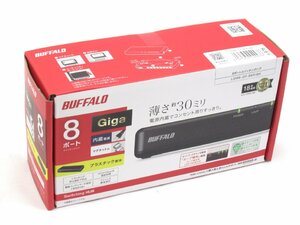 未開封 バッファロー LSW6-GT-8NP/BK スイッチングハブ BUFFALO #U2047