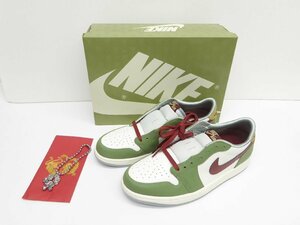 未使用 NIKE AIR JORDAN 1 RETRO LOW OG CNY Year Of The Dragon FN3727-100 size27.0cm 靴 スニーカー △WT2798