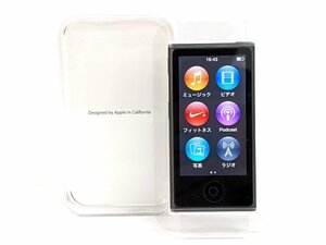 Apple アップル iPod nano 16GB スペースグレイ MKN52J/A オーディオプレイヤー《A8840