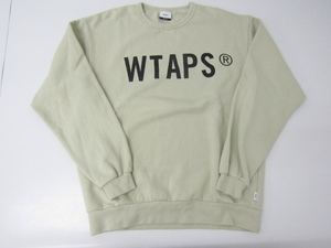 WTAPS ダブルタップス 21AW SCREEN WTVUA CREWNECK SWEAT スウェット トレーナー 212ATDT-CP01S SIZE:2 ⊥FG6992