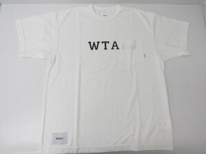 WTAPS ダブルタップス DESIGN 01 SS TEE 半袖 Tシャツ 231ATDT-CSM13 SIZE:2 ⊥FG6993