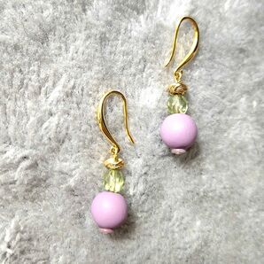 即購入 ウッドフックピアス ピアスのみ