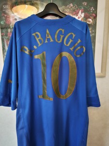 used イタリア代表　2004 #10 BAGGIO バッジョ　PUMA XL 難あり 